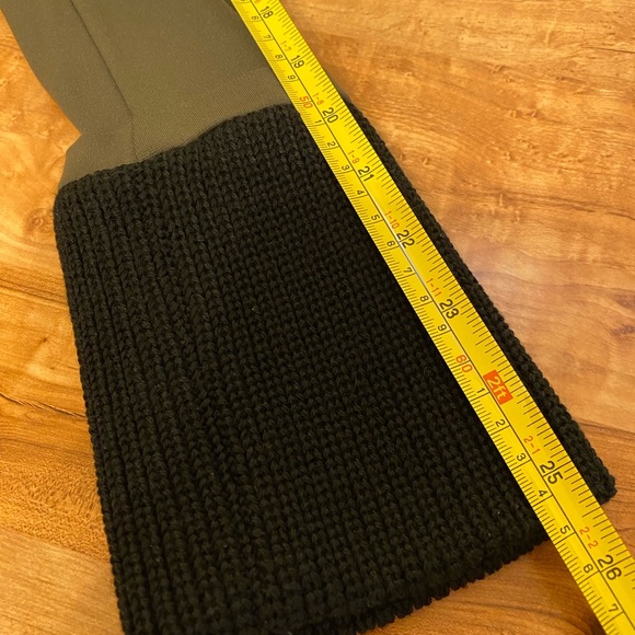 Venus Size Small Olive Green Women's Asymmetrical Coat - Picture 7 of 8